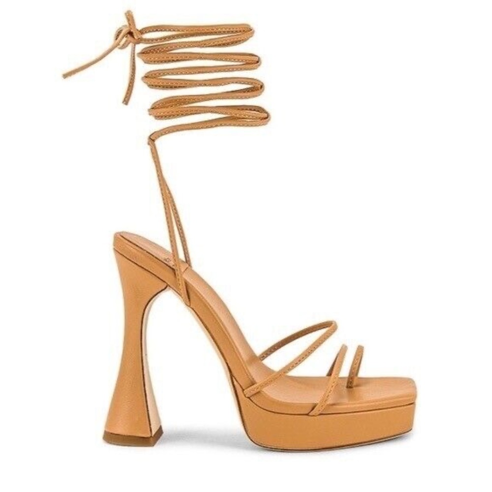 JEFFREY CAMPBELL PrimaDonna Wrap Platform 9.5 NWT but please see description!